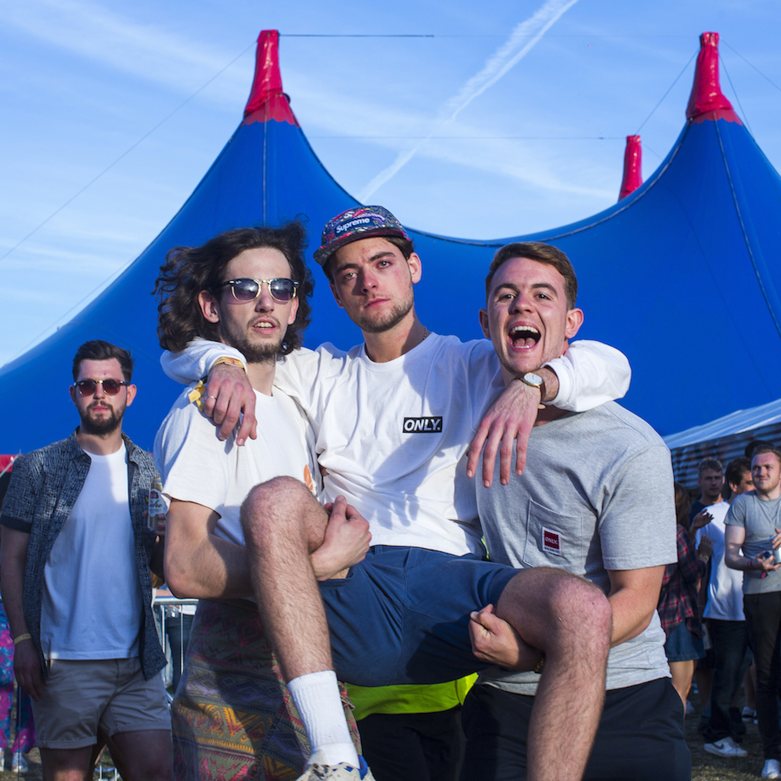 ravers at Eastern Electrics festival
