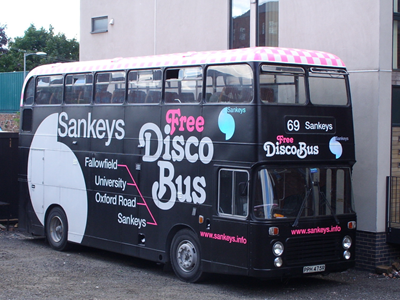 Sankeys Disco Bus