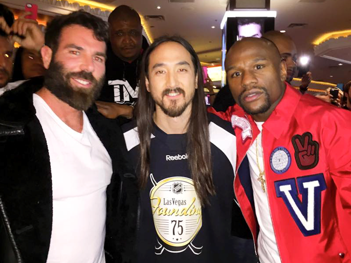 Dan Bilzerian, Steve Aoki