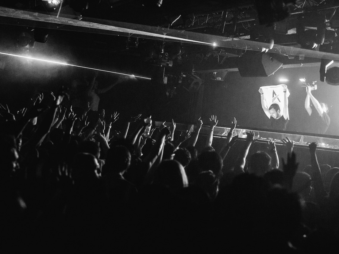 Andrew Rayel DJing at The Gallery at Ministry of Sound