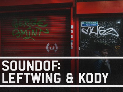 SoundOf: Leftwing & Kody and london graffiti on shop shutter
