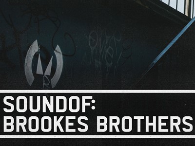 SoundOf: Brookes Brothers and ministry of sound logo graffiti on wall