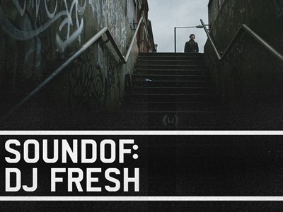 SoundOf: DJ Fresh and graffitied stair case