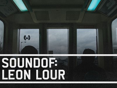 SoundOf: Leon Lour.  Ministry of Sound logo graffiti on window