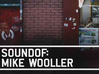 SoundOf: Mike Wooller. Ministry of Sound logo graffiti on wall