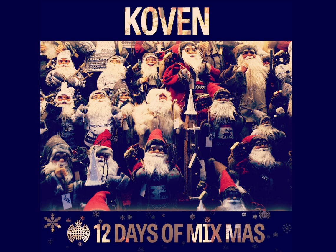 Artwork for Koven 12 Days of Mix Mas mix