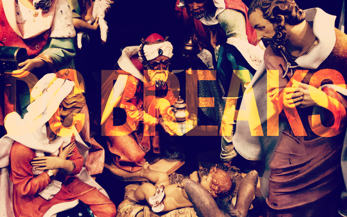 Artwork for DC Breaks 12 Days of Mix Mas mix
