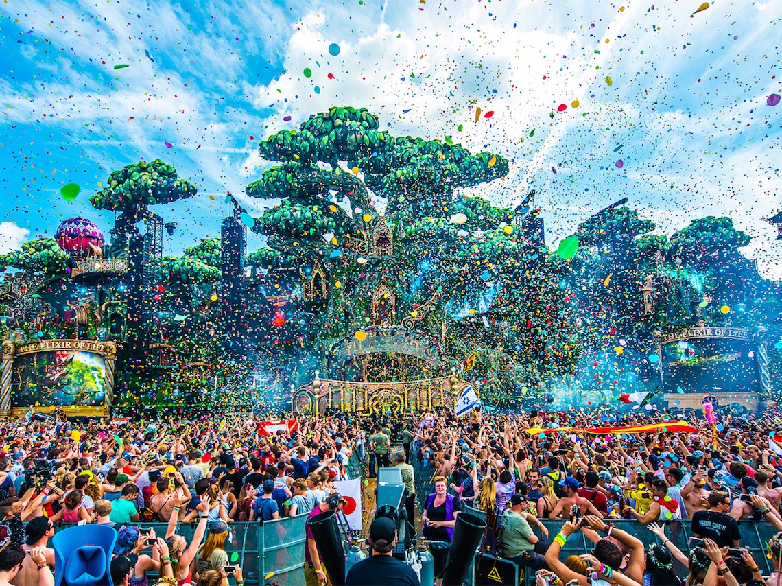 Tomorrowland Festival main stage 2016