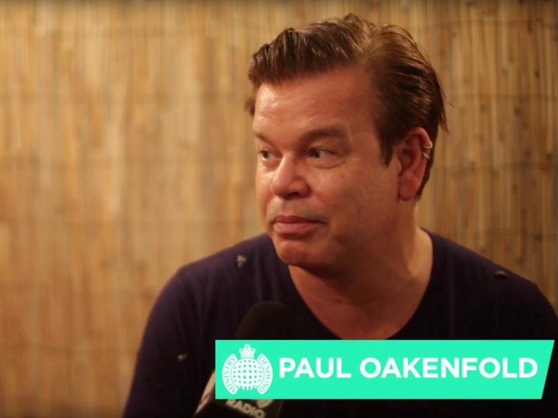 Paul Oakenfold Chats to Ministry of Sound at SW4 Festival on Clapham Common in London