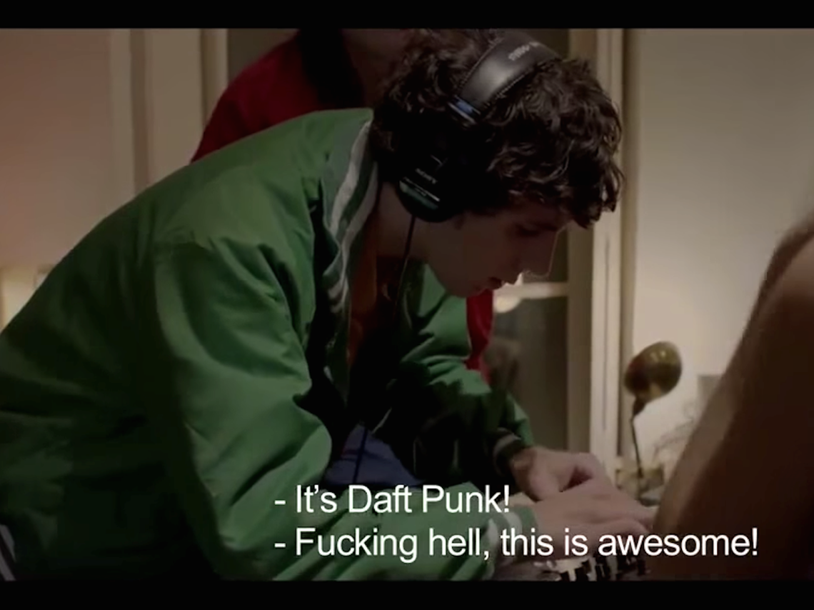 Screenshot from the Daft Punk featuring Eden
