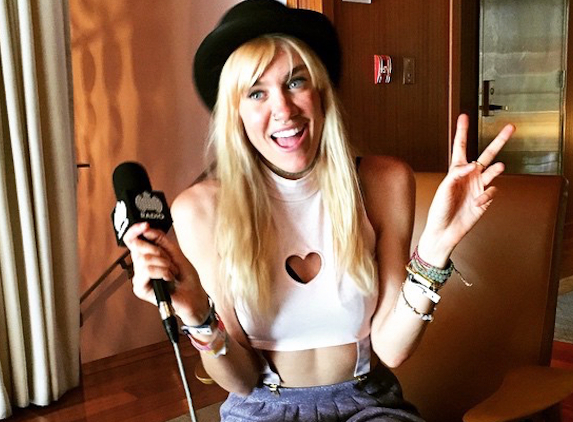 Liv from NERVO during her NERVO Nation all day show at SLS Hotel Miami