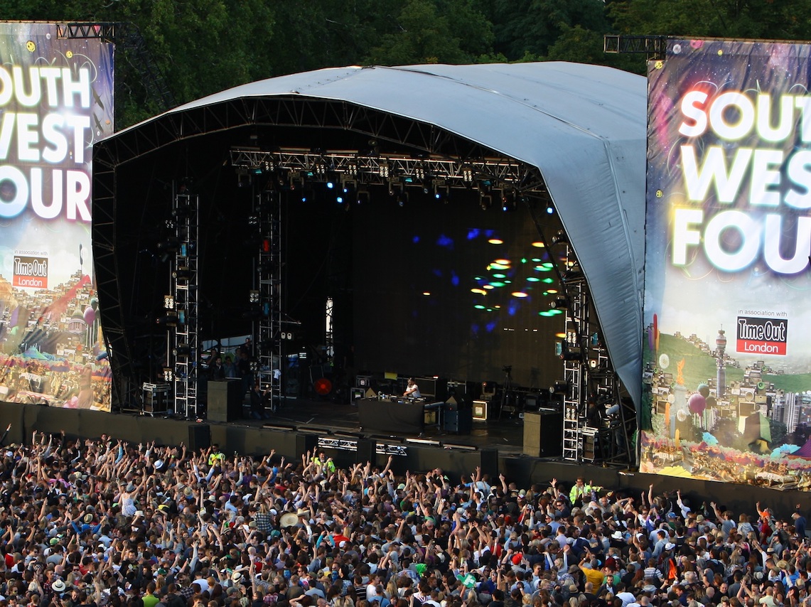 SW4 Festival on Clapham Common in London