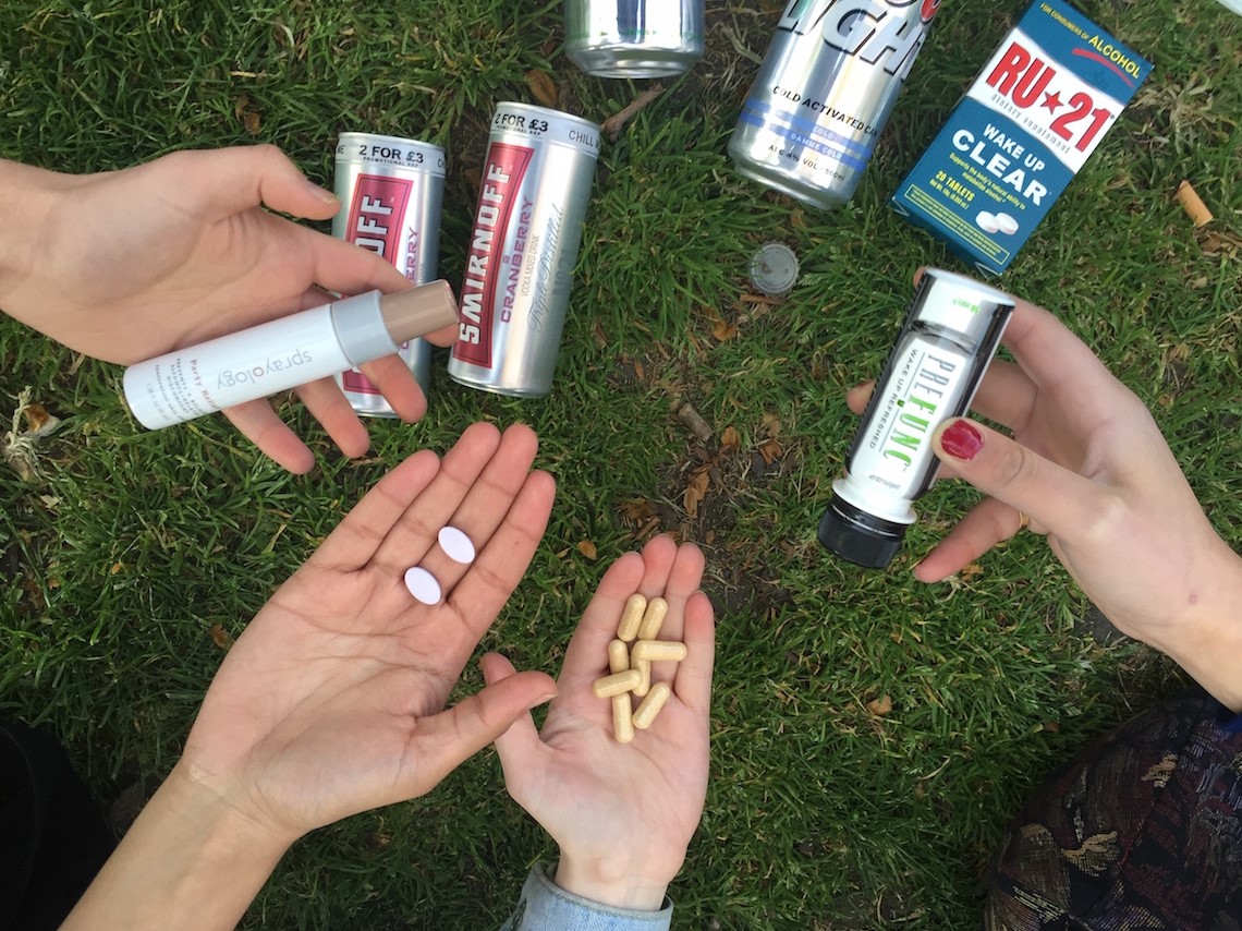 RU21 Prefunc Sprayology Drinkwel Bytox Milk Thistle Hangover Cures