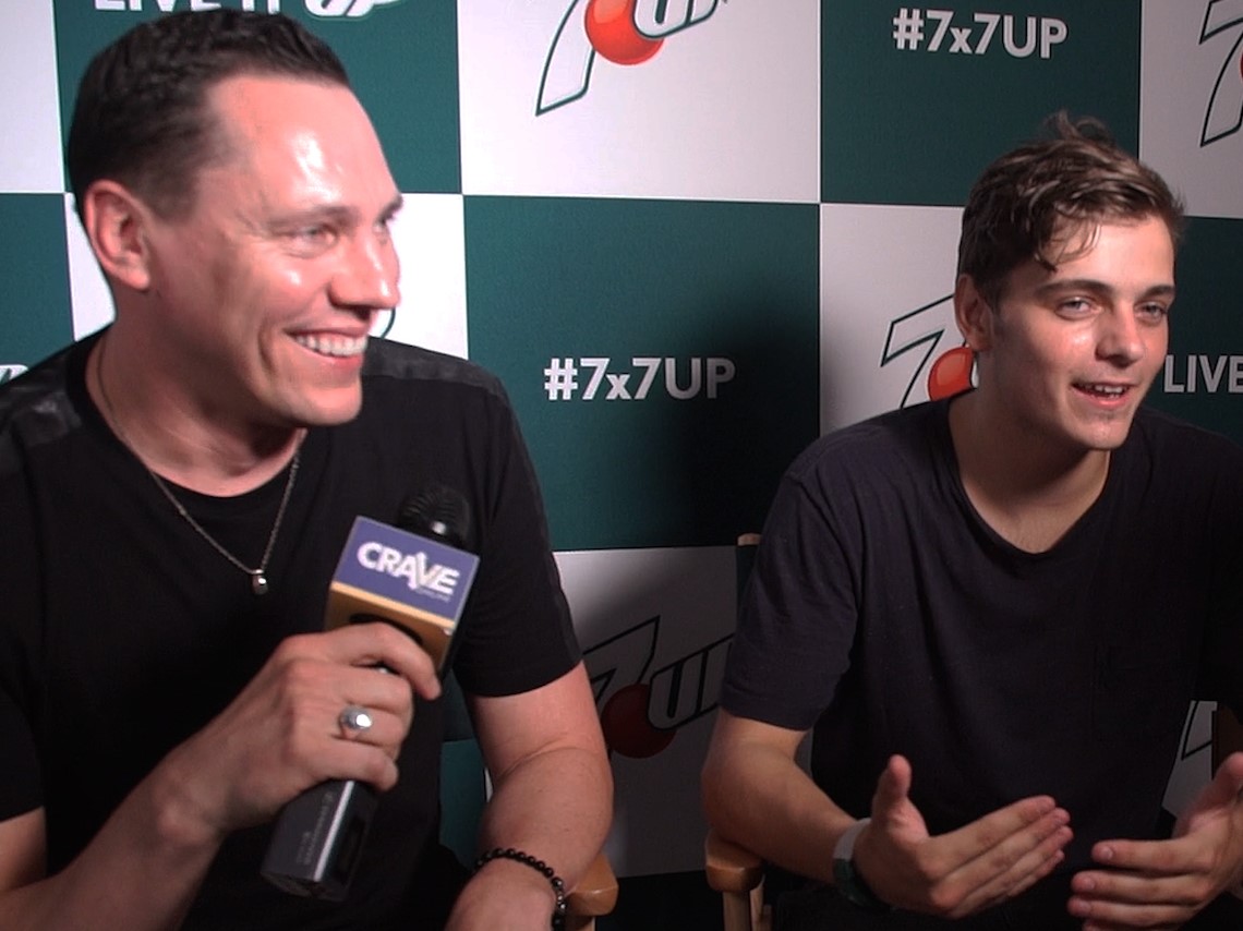 Tiesto and Martin Garrix 7UP