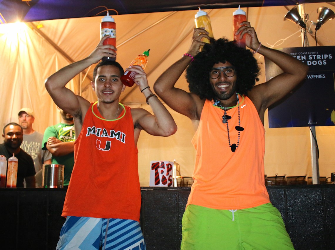 Ravers at Ultra Music Festival