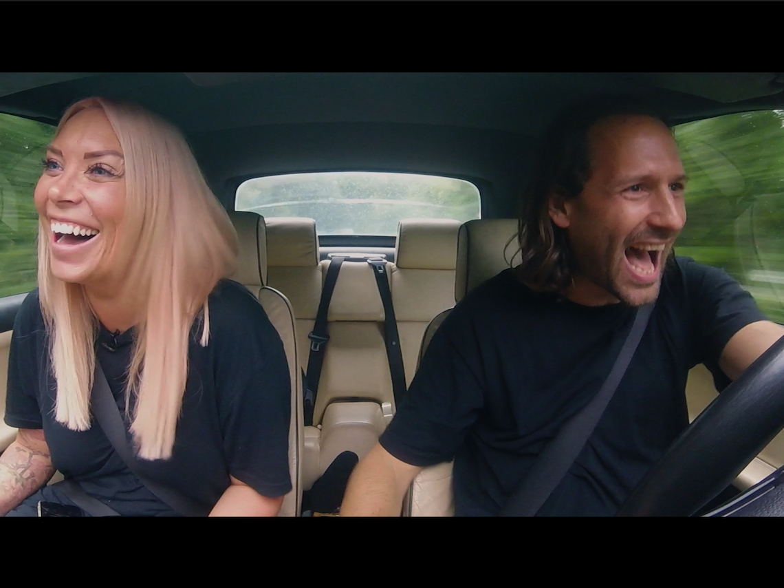 Sam Divine Does Carpool Karaoke for Eastern Electrics