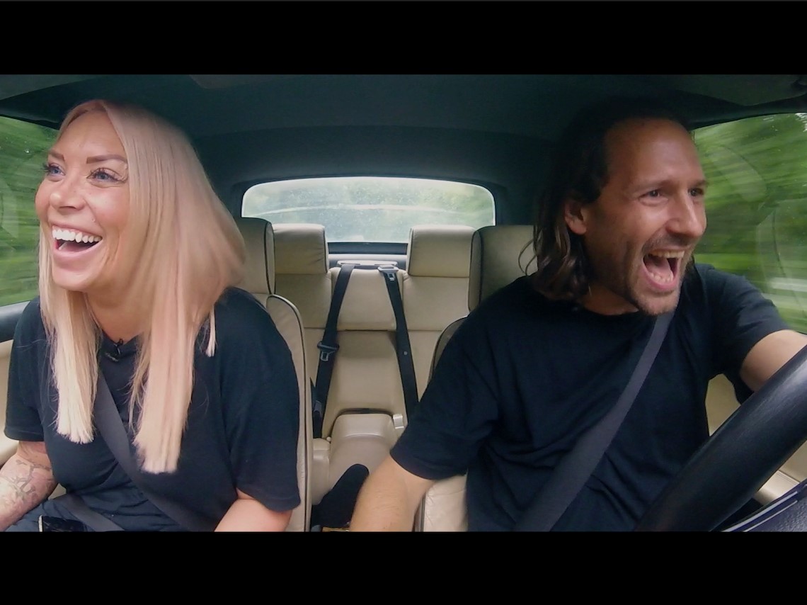 Sam Divine Does Carpool Karaoke for Eastern Electrics