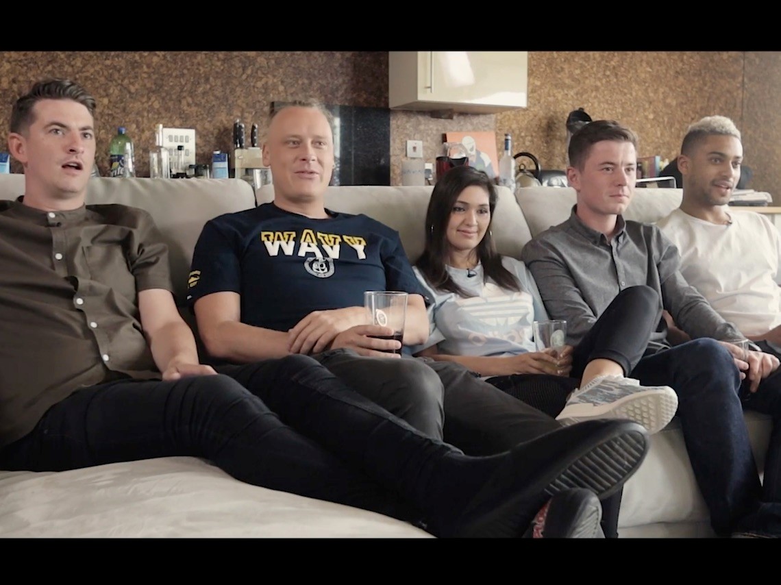 Skream, Sam Supplier, DJ Barely Legal, JonJosé and Celino in Gogglebox with DJs