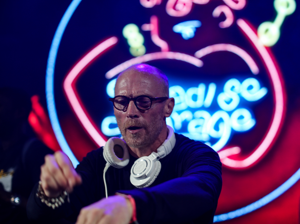 Justin Berkmann playing The Paradise Garage at Electric Castle