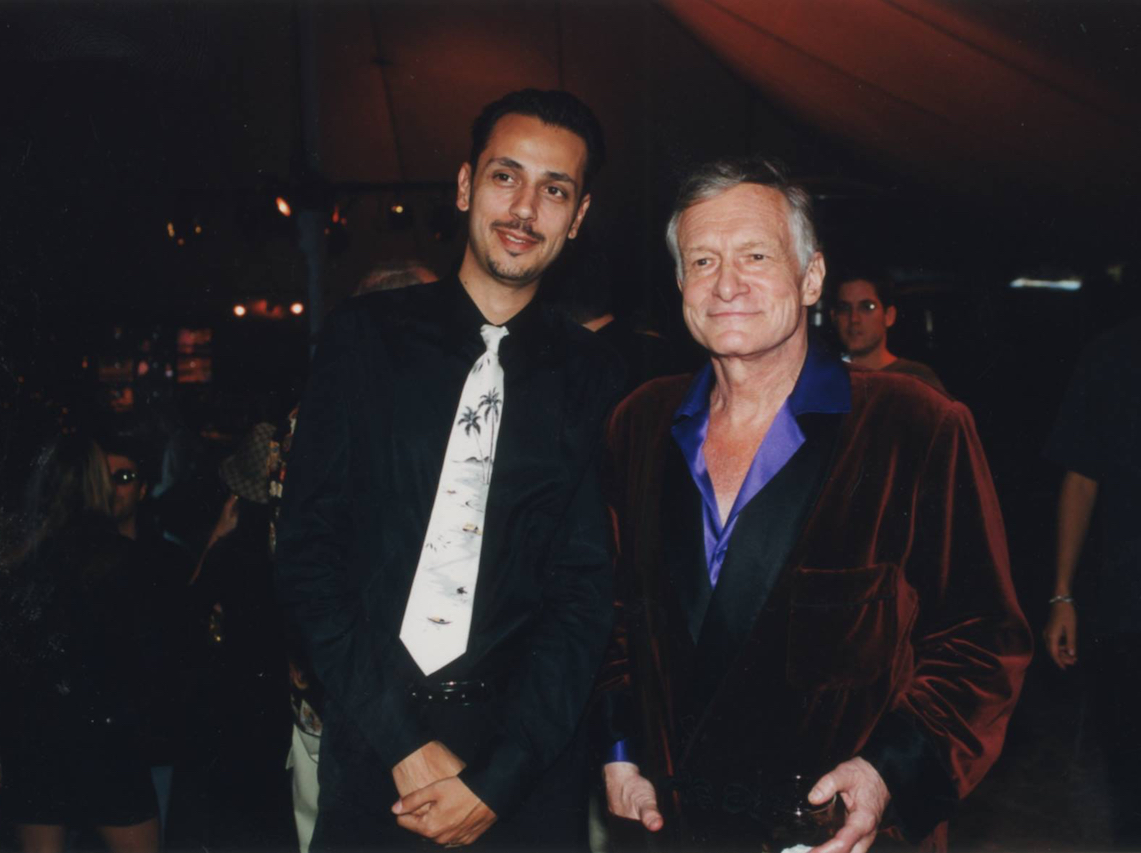 Dimitri From Paris and Hugh Hefner
