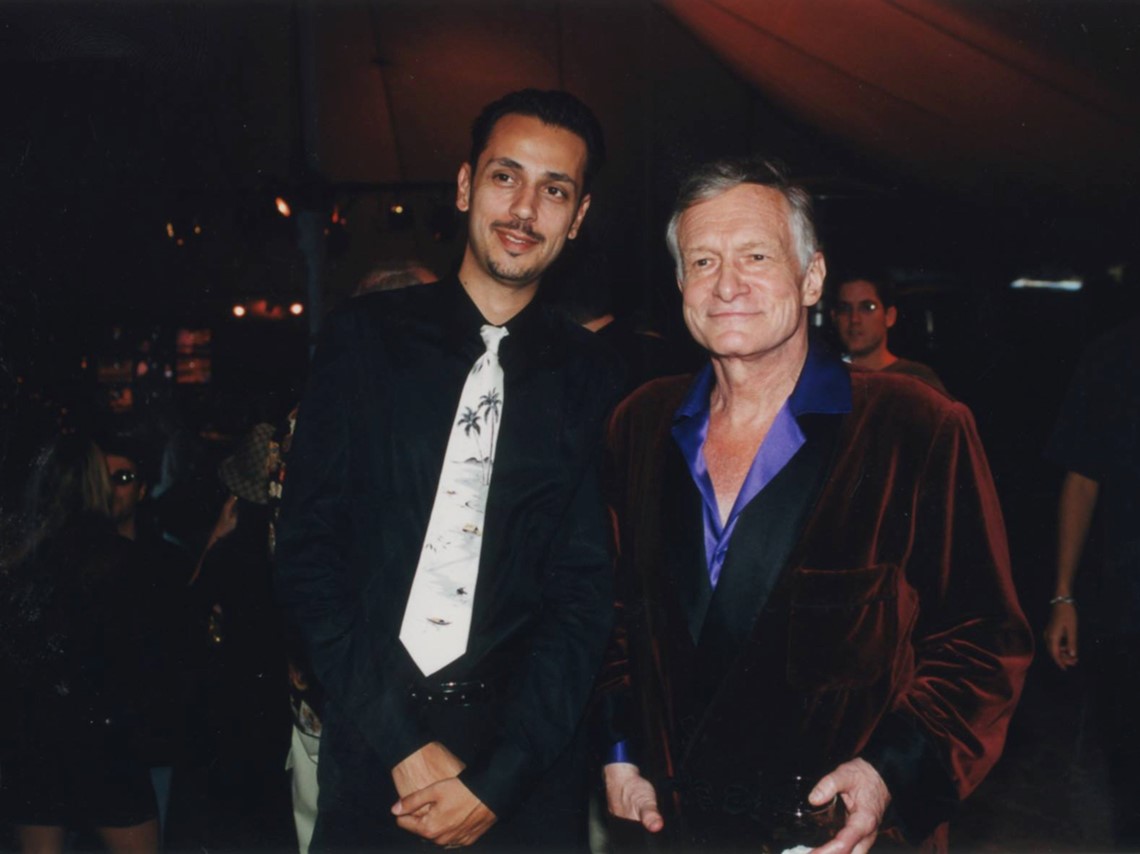 Dimitri From Paris and Hugh Hefner
