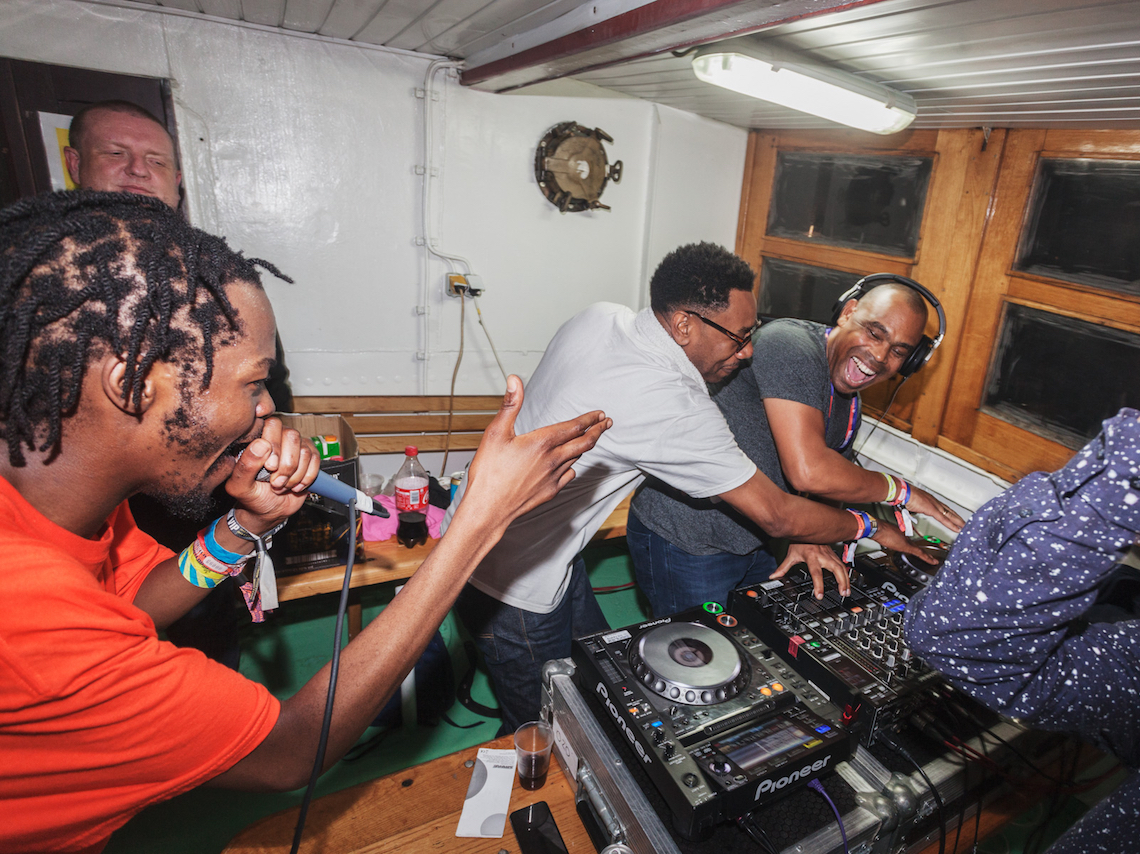 Outlook Boat Party MC Chunky Zed Bias Matt Jam Lamont Wookie