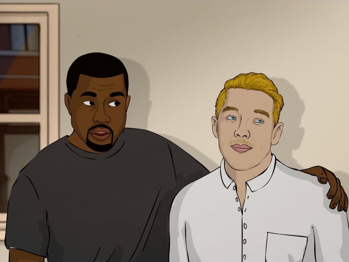 Kanye West and Diplo