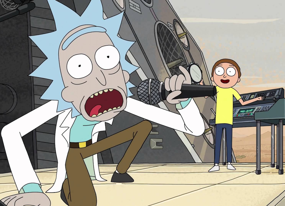 Ricky And Morty Deadmau5