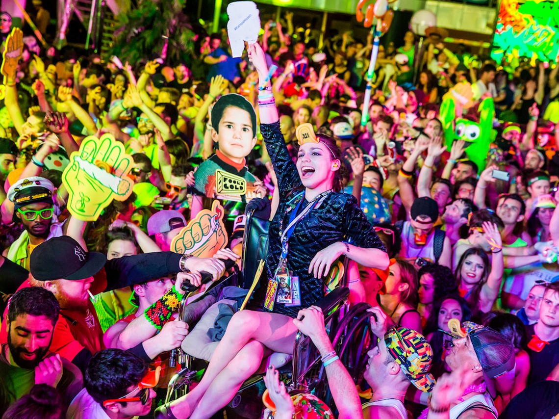 DJ Gina Turner at Holy Ship!