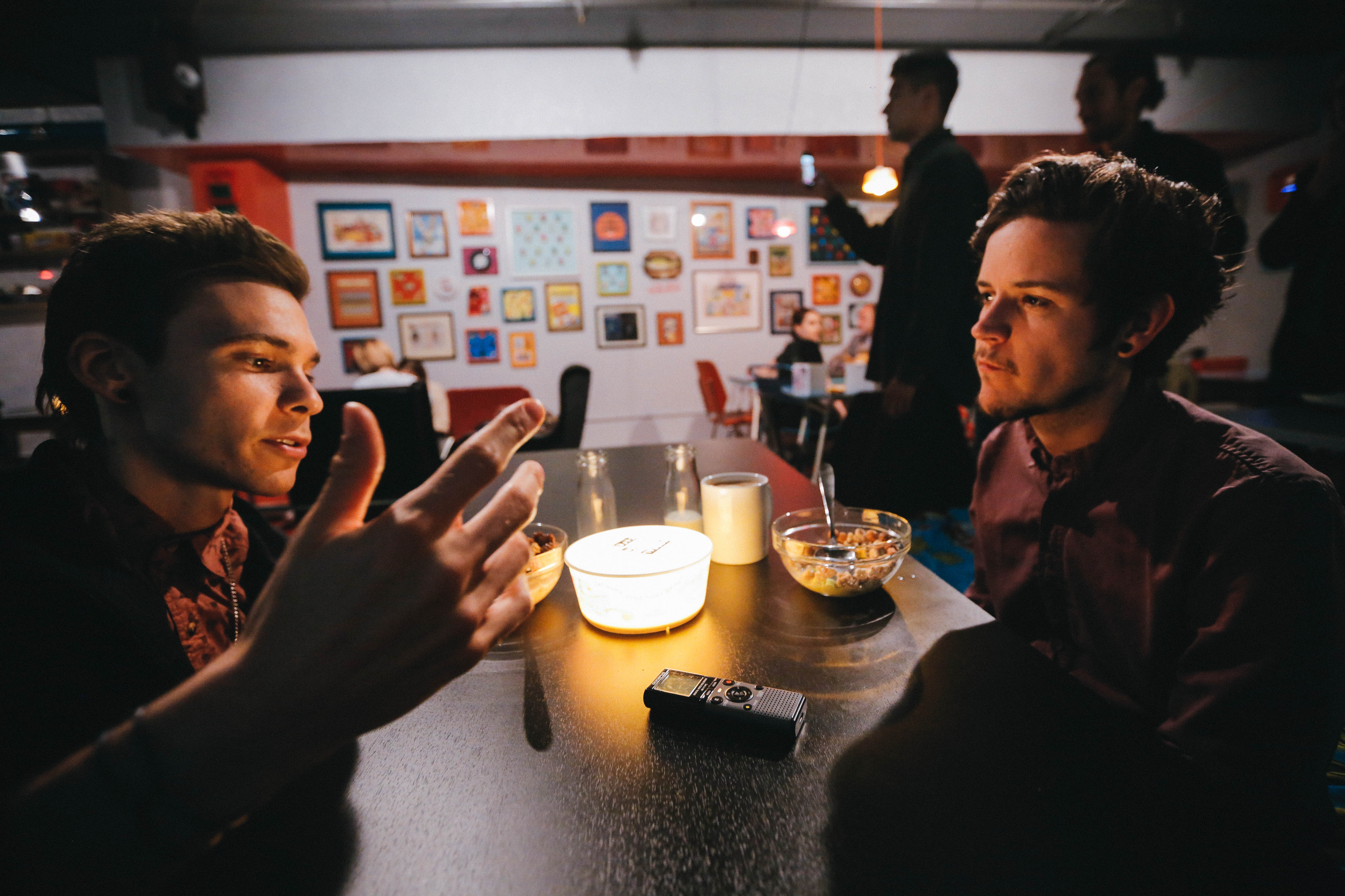 Matthew Koma Cereal Cafe London