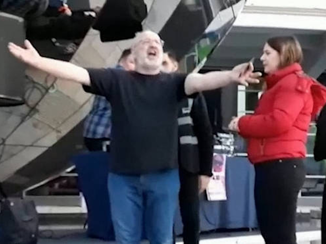 Man Goes Full Dad Rage At Sport Relief Breakfast Party