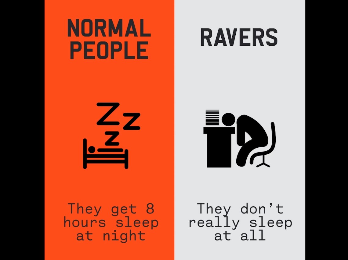 Ravers V Normal People